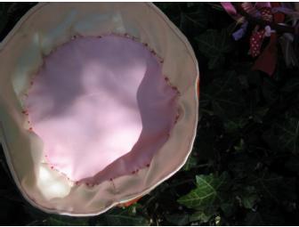 Orange Bukharan Style Kippah by Shar Tikkanen