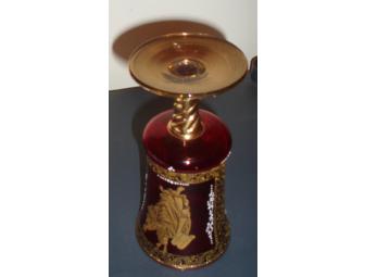 Murano Glass Ruby Red Kiddush Cup