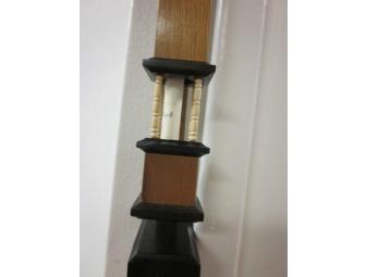 Rotating Wood Mezuzah  by artist Jacob Yellin