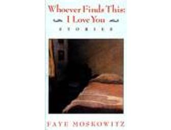 Faye Moskowitz Signed First Editions