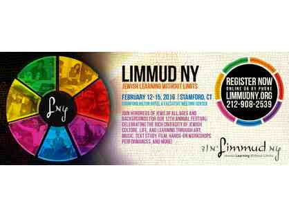 LIMMUD NY 2016 Conference, $300 Credit
