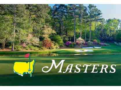 2 Tickets to the 1st day of the practice round of the Masters Tournament