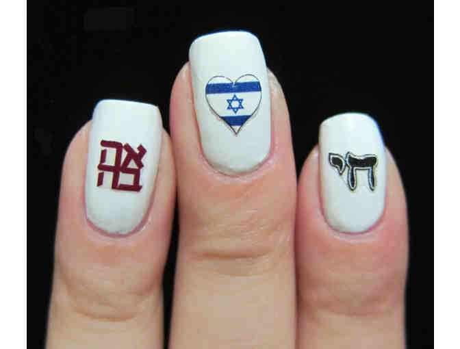 Midrash Manicures Nail Decals: 3 Varieties
