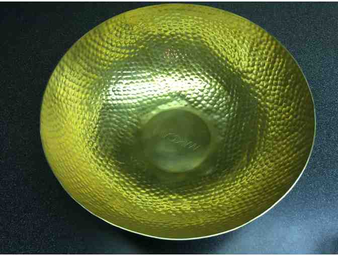 Marc Cain Hammered Brass Bowl