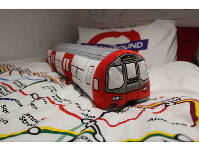 London Underground 3D Train Cushion