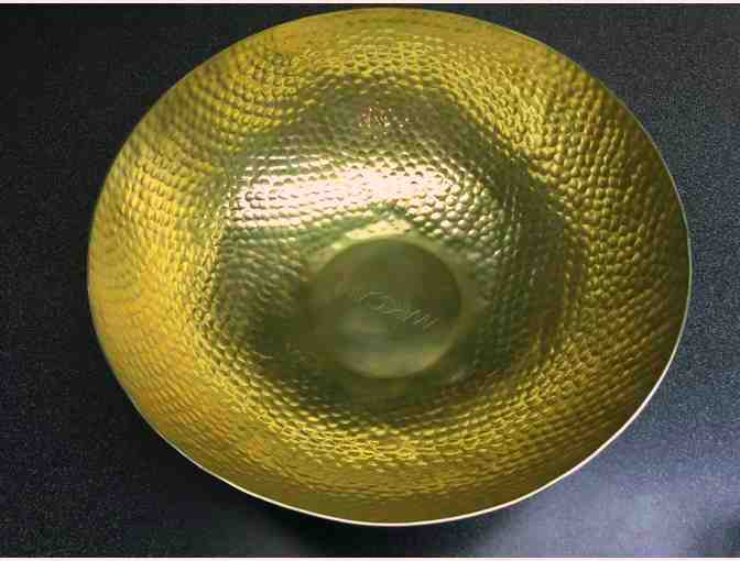 Marc Cain Hammered Brass Bowl