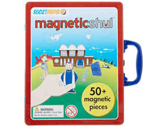 MagneticShul Shabbat-Friendly Toy: Egalitarian Version