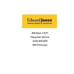 Edward Jones - Bill Hart, CFP, ChFC, AAMS