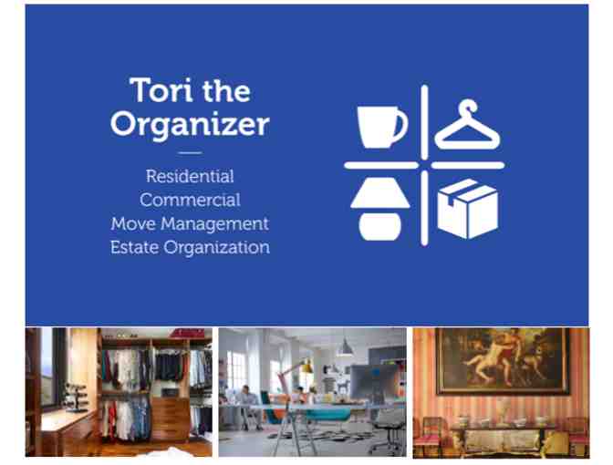 Tori the Organizer, 4 hour Organization/De-clutter Session