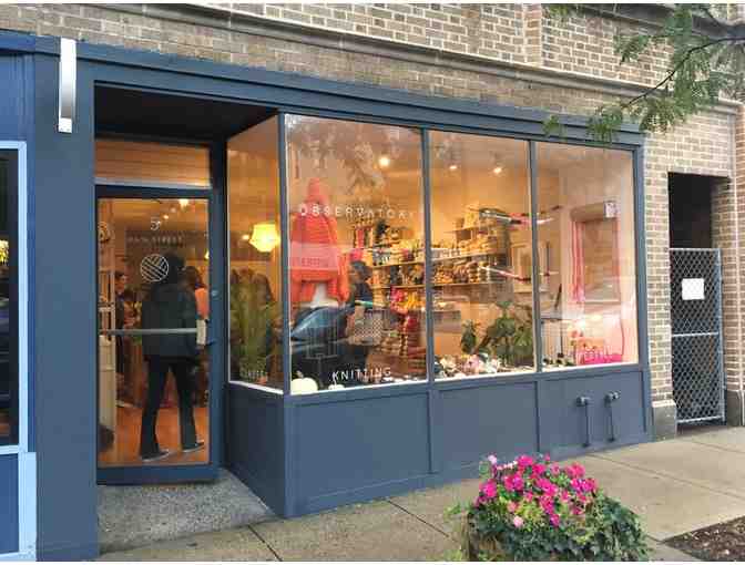 Knitting class for 6 + a starter kit @ the Observatory