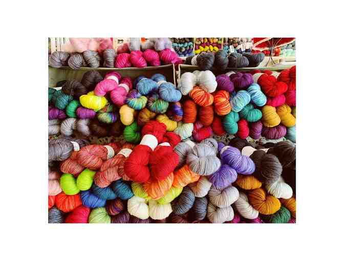 Knitting class for 6 + a starter kit @ the Observatory