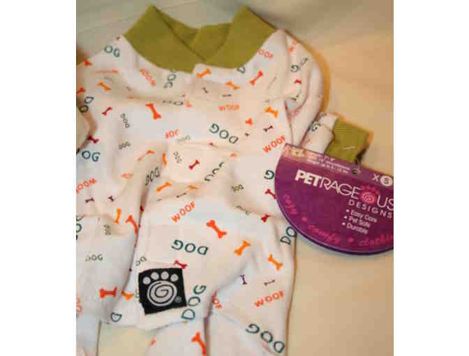 Monkey Business Dog Gift Basket including Slippers, Pajamas and Dog Toy