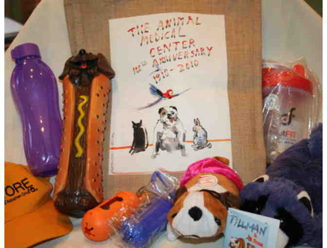 Doggie Gift Bag with Toys and Walking Supplies