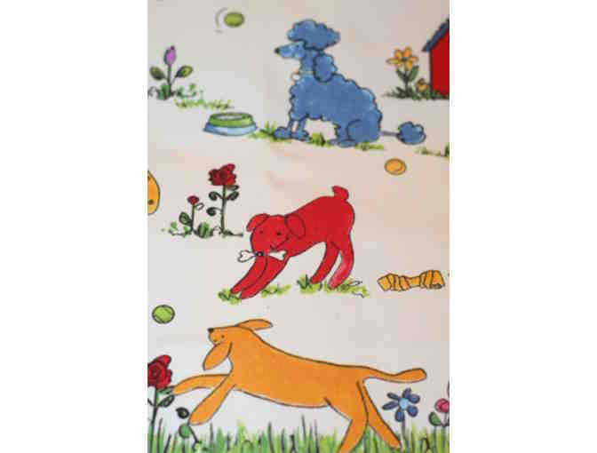 Dogs Playing Canvas Tote Bag