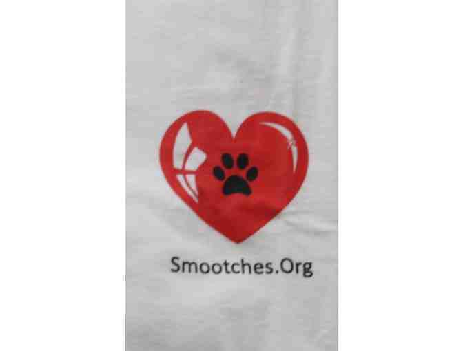 Smootches.org T Shirt Size Medium Supports Dog Rescue