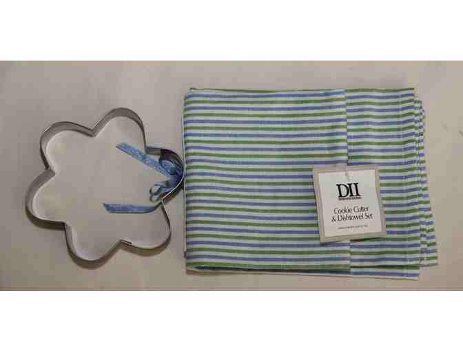 Cookie Cutter and Dishtowel Set