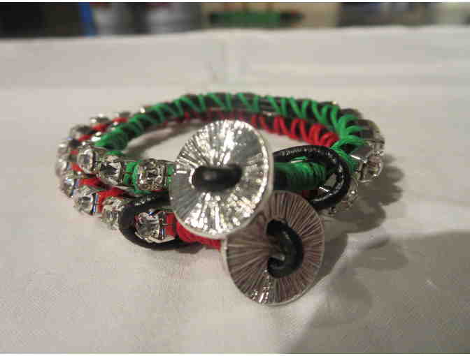 Festive hand made bracelets