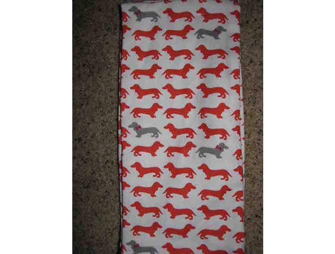 Cynthia Rowley Dachshund Kitchen Towels