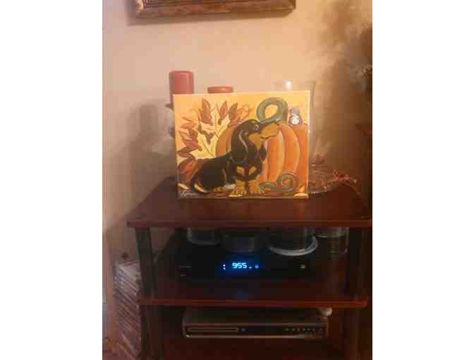 Art by Eddy dog portrait