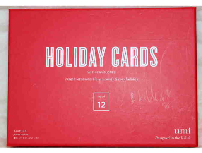 Warmest Wishes Set of 12 Dachshund Christmas Holiday Cards Boxed Set