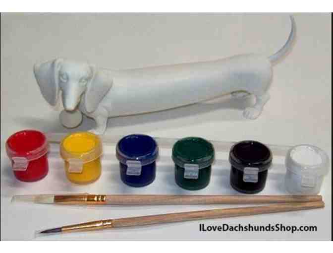 Paint Your Own Weiner Dachshund Craft Kit