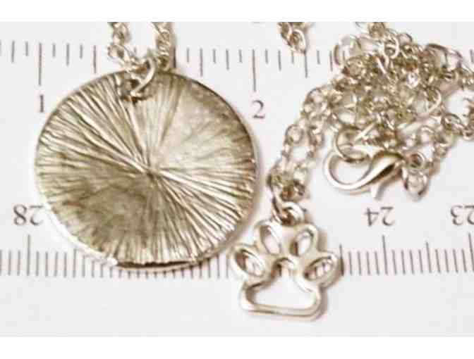 Dogs Aren't My Whole Life But They Make My Life Whole Charm Necklace