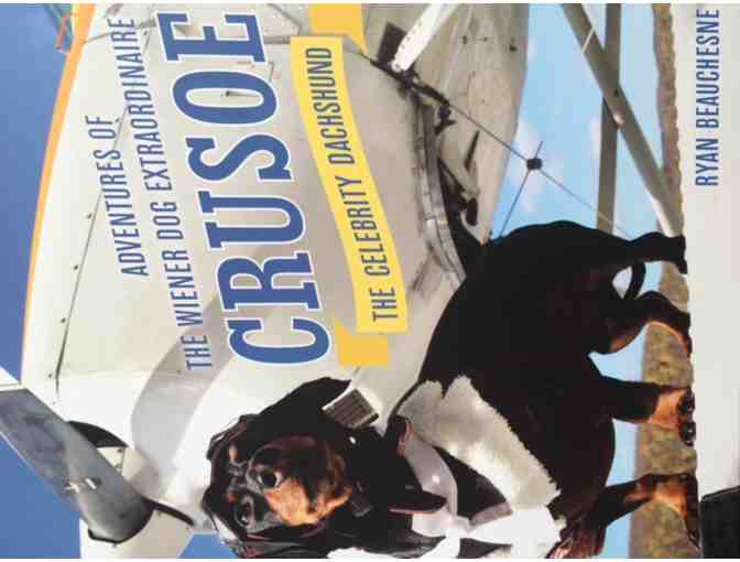 Pawtographed copy of Crusoe the Celebrity Dachshunds Book