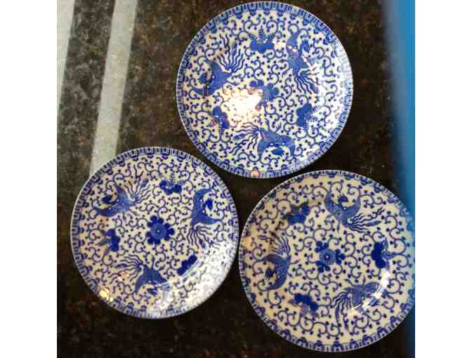 Blue and White Japanese plates
