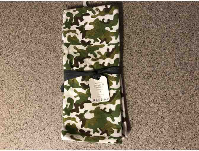 Camouflage Dachshund Towels