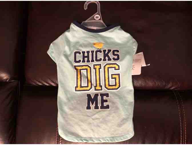 Chicks Dig Me Dog T-shirt