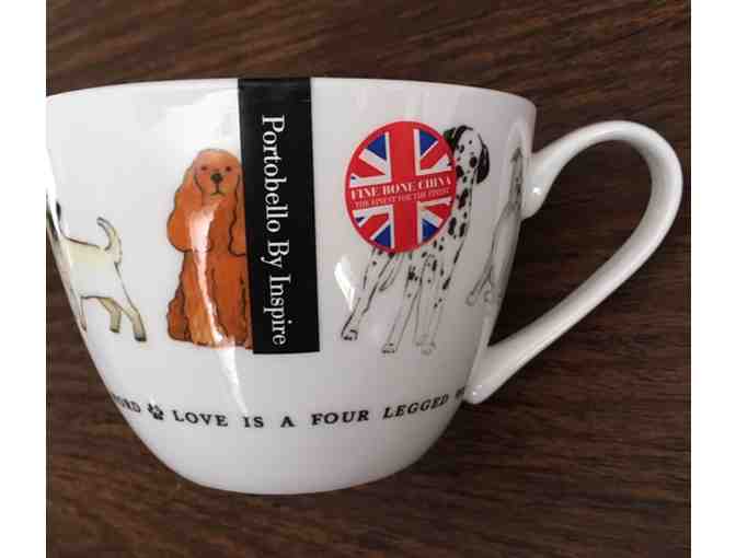 Dog themed large cup