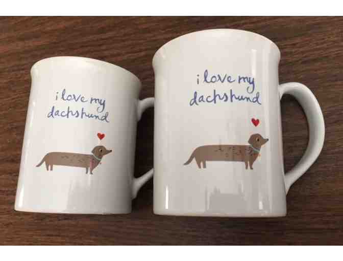 I love my dachshund mugs
