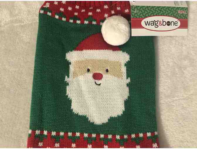 Santa Dog Sweater-S