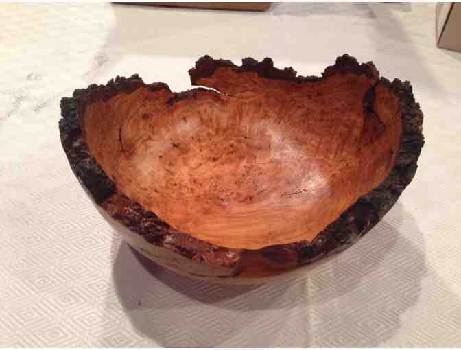 Handcrafted Wooden Bowl by Local Craftsman Ken Mosedale