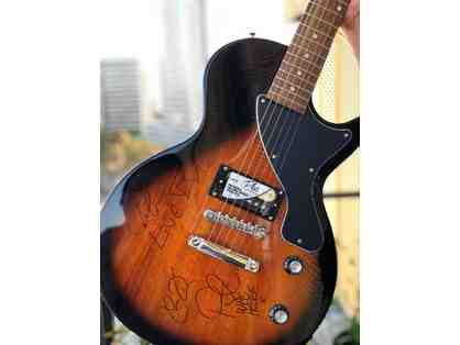 LIVE Authentic Signed Gibson Guitar