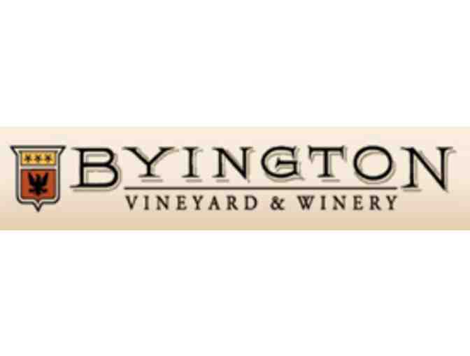 Byington Vineyard and Winery Tasting for a group of 10 people