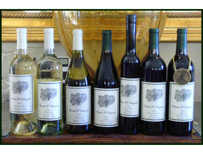 Charles R Vineyard: VIP cellar tour, wine tasting, and special port tasting for 8 people