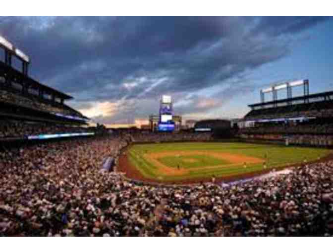 Take me out to the Ball Game! Rockies tickets & Lodo's Bar & Grill
