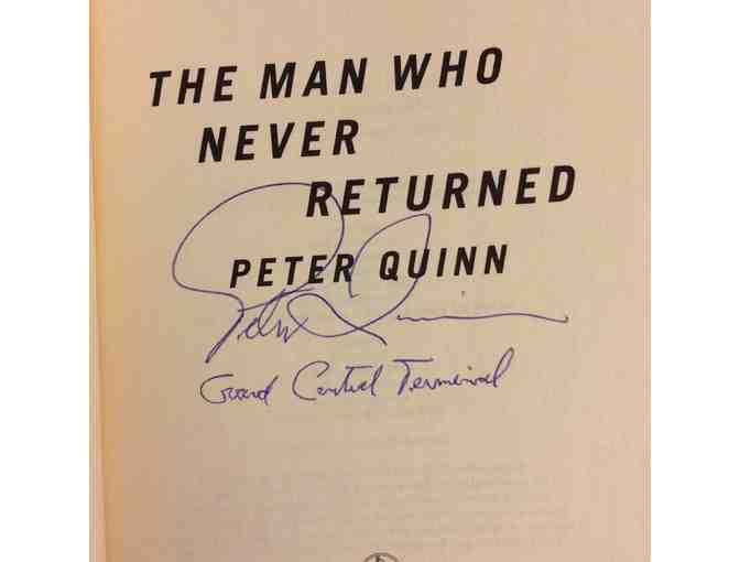 002. autographed by author - 'The Man Who Never Returned'