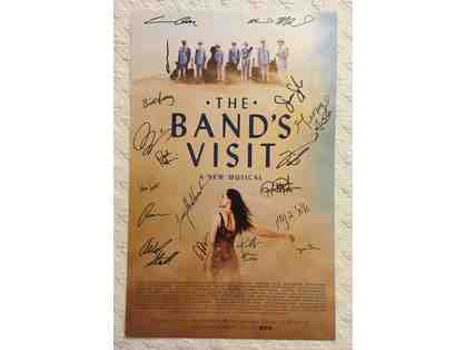 0001. Autographed Broadway show poster - A BAND'S VISIT