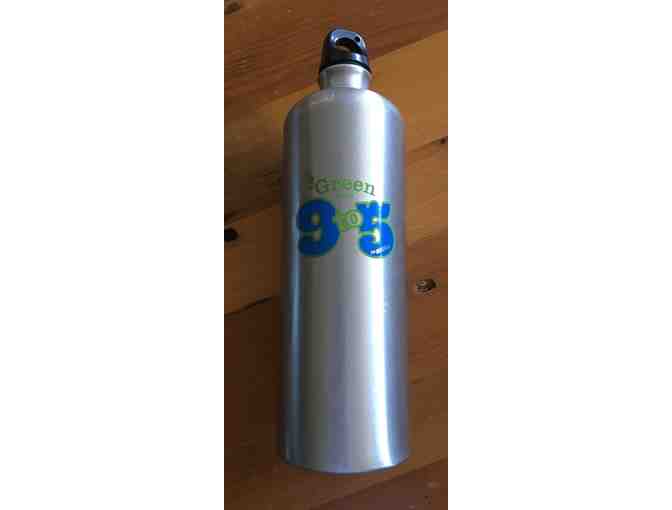 002. '9 to 5' Green Alliance thermos