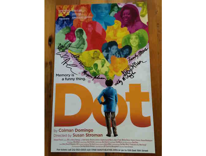 002. Autographed off-Broadway show poster DOT - and limited edition t-shirt