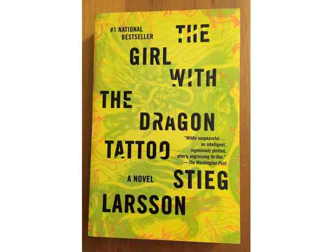 006. Book - 'The Girl with the Dragon Tattoo' by Stieg Larsson