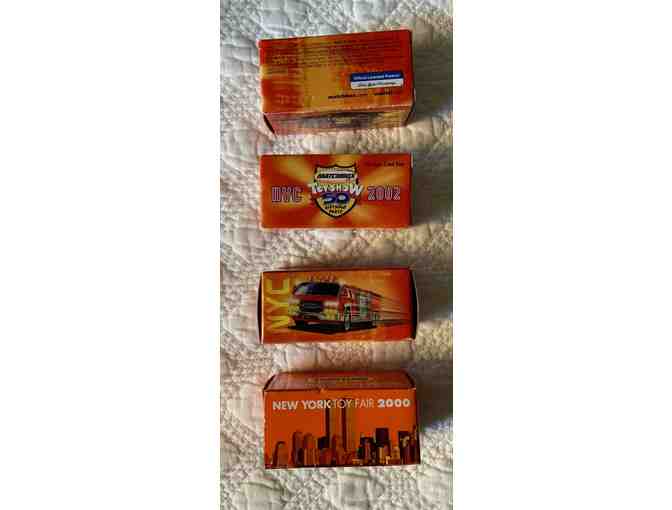 003. Matchbox Lot of Four collectibles from the 2000 NYC Toy Fair - Photo 1