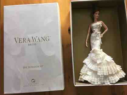 005. Barbie Collectible. Vera Wang designs Barbie's wedding gown.