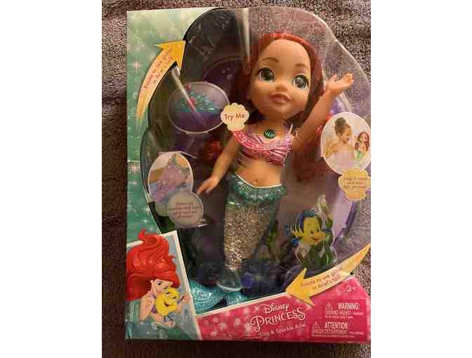 003.  Disney Princess Sing & Sparkle Ariel - Photo 1