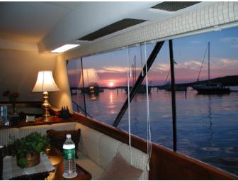 A.) Getaway: Cruise with Bob Marckini aboard his boat, 'Easy Street' (Massachusetts, MA)