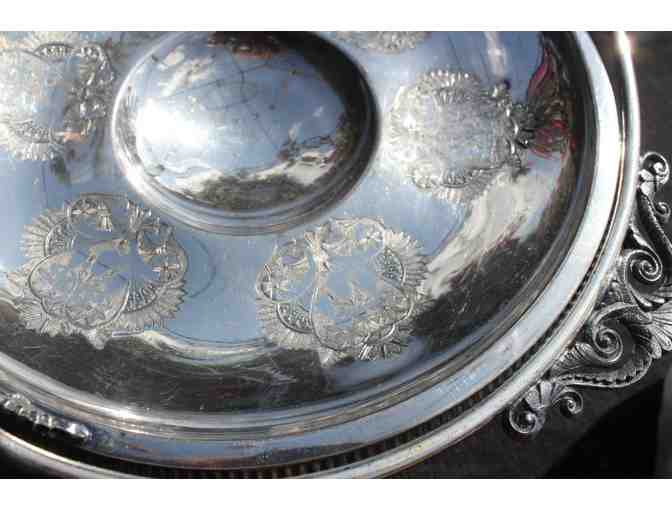 E.G. Webster & Son Footed Wedding Basket/Dish