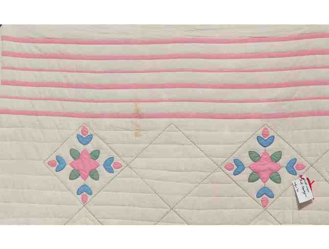 Antique Quilt, appliqued top