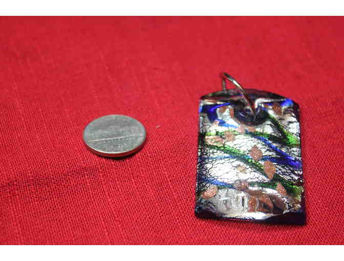 Murano Inspired Multi-Colored Glass, rectangle